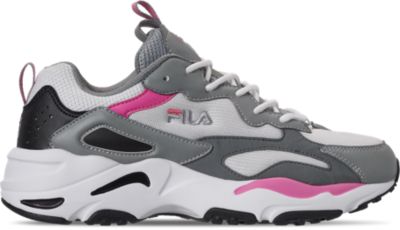 fila ray black white