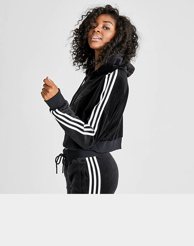 billig adidas Originals Women's Cropped Velour Hoody Maroon adidas Cool365 Sleeveless Tee Men ray red at Sport Bittl Shop