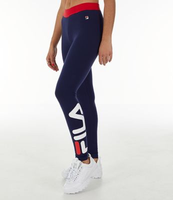 fila navy blue leggings